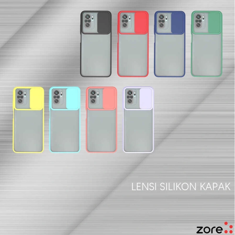 Xiaomi Redmi Note 10S Kılıf Zore Lensi Kapak