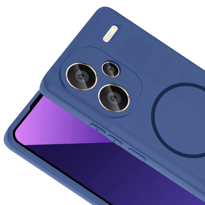 Xiaomi Redmi Note 13 Pro Plus 5G Kılıf M-safe Şarj Özellikli Zore Meta Kapak