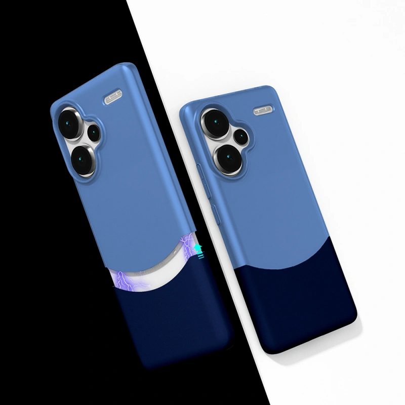 Xiaomi Redmi Note 13 Pro Plus 5G Kılıf Mıknatıslı Zore Duble Kapak