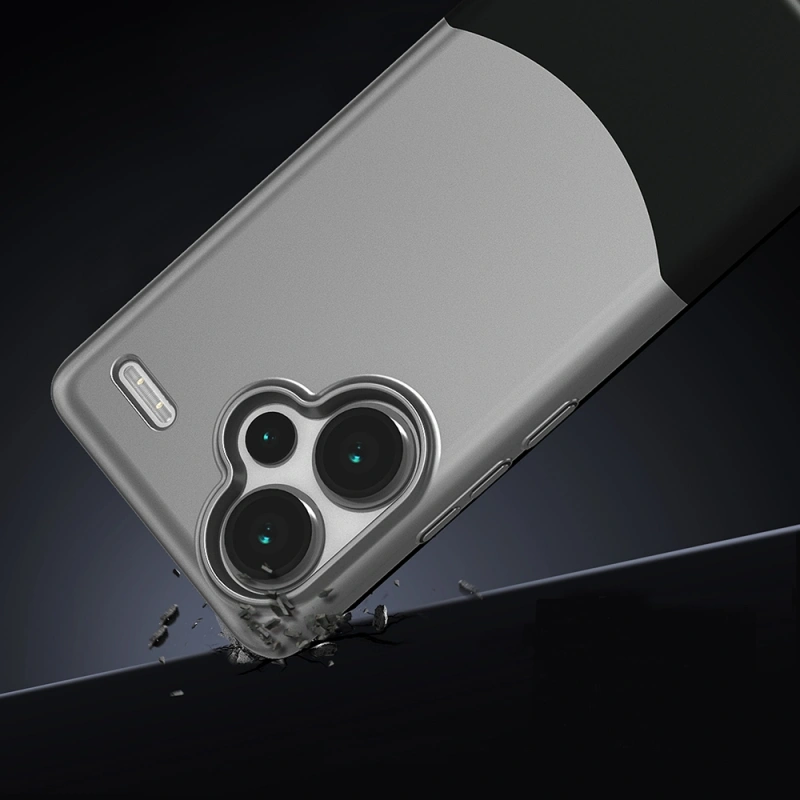 Xiaomi Redmi Note 13 Pro Plus 5G Kılıf Mıknatıslı Zore Duble Kapak