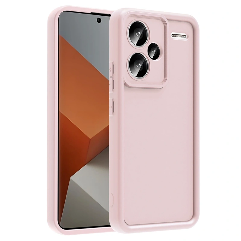 Xiaomi Redmi Note 13 Pro Plus Kılıf Kamera Korumalı Zore Ananas Kapak