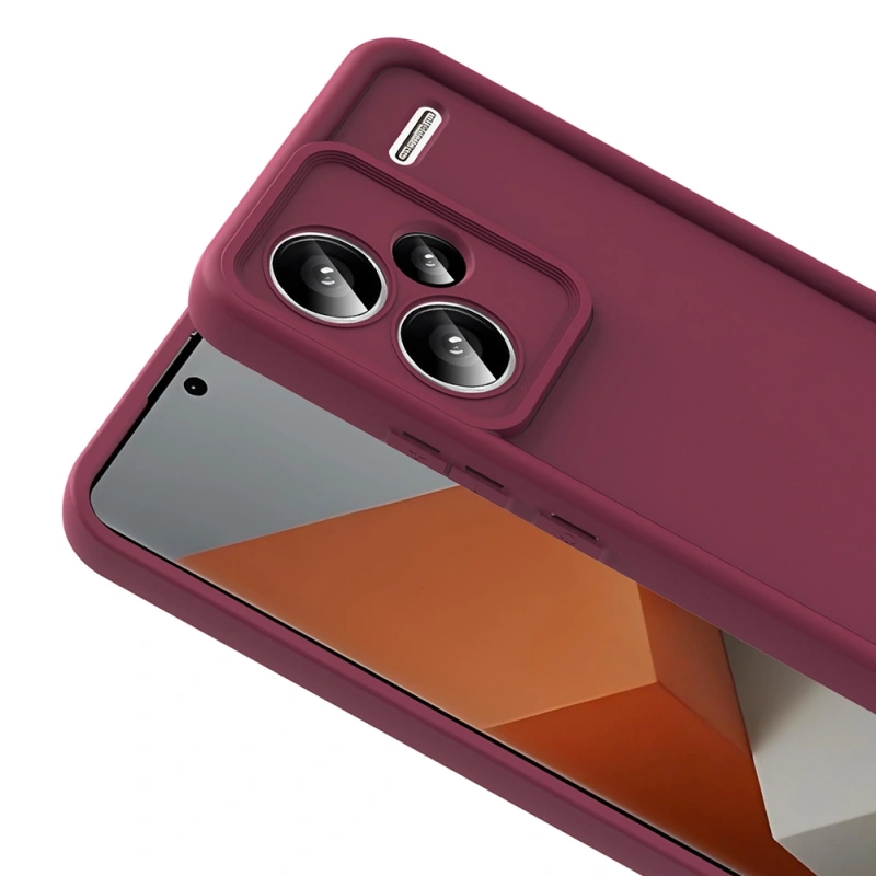 Xiaomi Redmi Note 13 Pro Plus Kılıf Kamera Korumalı Zore Ananas Kapak