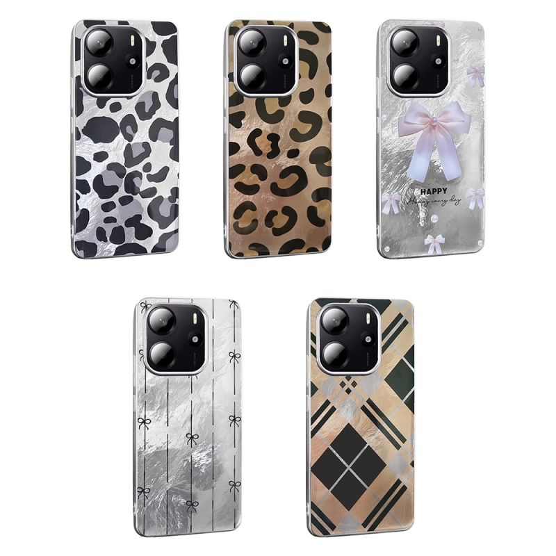 Xiaomi Redmi Note 14 4G Kılıf Desenli Zore Mep Kapak