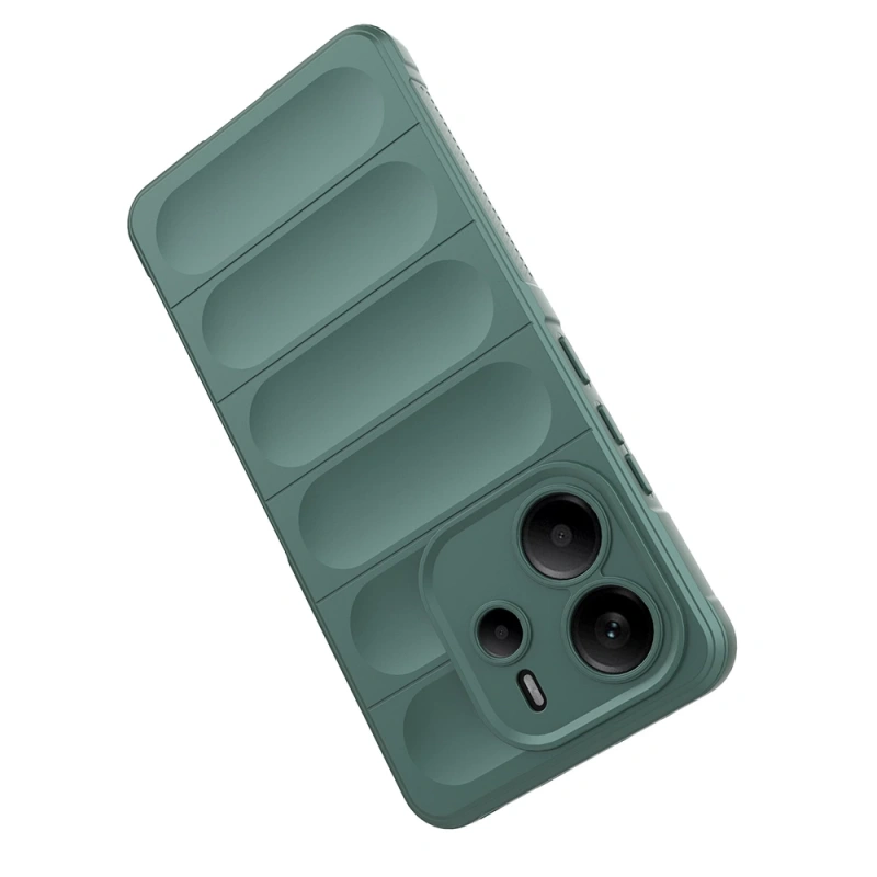 Xiaomi Redmi Note 14 4G Kılıf Esnek TPU Oyuklu Arka Yüzey Tasarımlı Zore Etnik Silikon Kapak