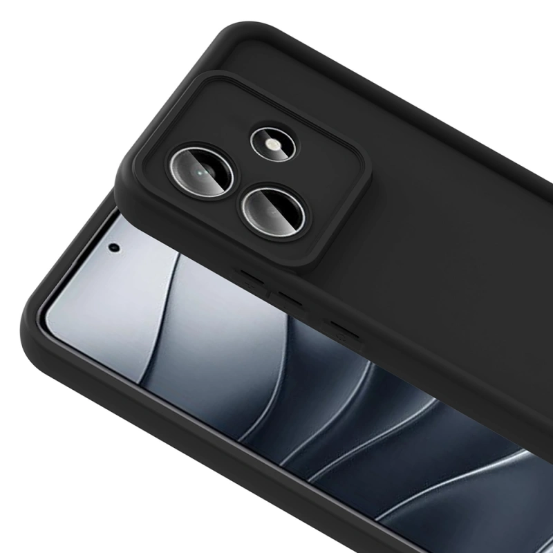 Xiaomi Redmi Note 14 4G Kılıf Kamera Korumalı Zore Ananas Kapak