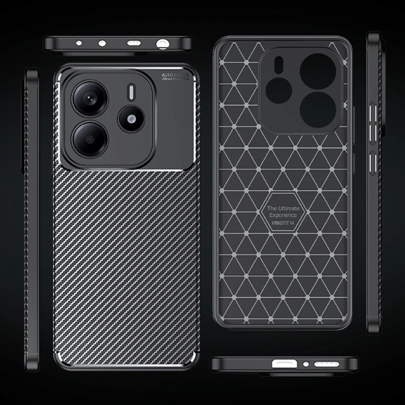 Xiaomi Redmi Note 14 4G Kılıf Zore Negro Silikon Kapak