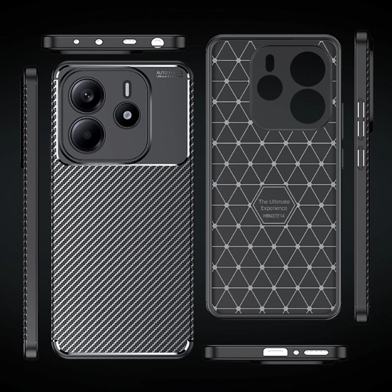 Xiaomi Redmi Note 14 4G Kılıf Zore Negro Silikon Kapak