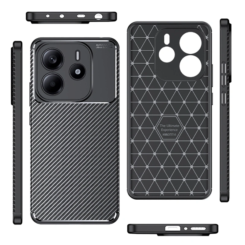 Xiaomi Redmi Note 14 4G Kılıf Zore Negro Silikon Kapak