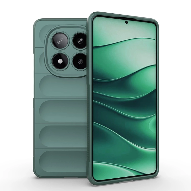 Xiaomi Redmi Note 14 5G Kılıf Esnek TPU Oyuklu Arka Yüzey Tasarımlı Zore Etnik Silikon Kapak