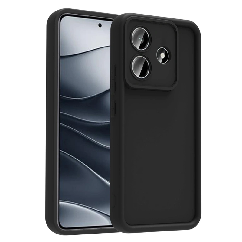 Xiaomi Redmi Note 14 5G Kılıf Kamera Korumalı Zore Ananas Kapak