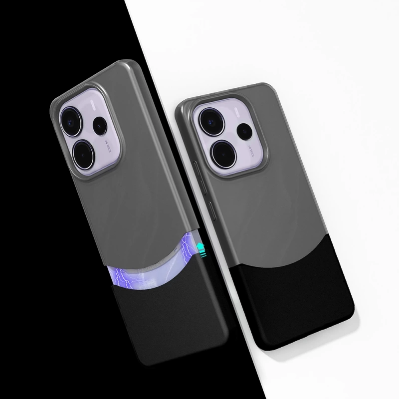 Xiaomi Redmi Note 14 5G Kılıf Mıknatıslı Zore Duble Kapak