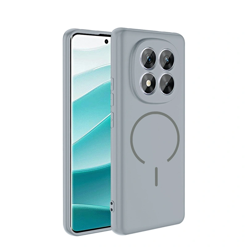 Xiaomi Redmi Note 14 Pro 4G Kılıf M-safe Şarj Özellikli Zore Meta Kapak