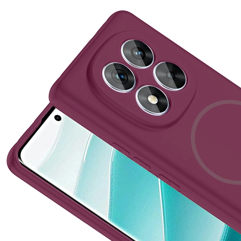 Xiaomi Redmi Note 14 Pro 4G Kılıf M-safe Şarj Özellikli Zore Meta Kapak