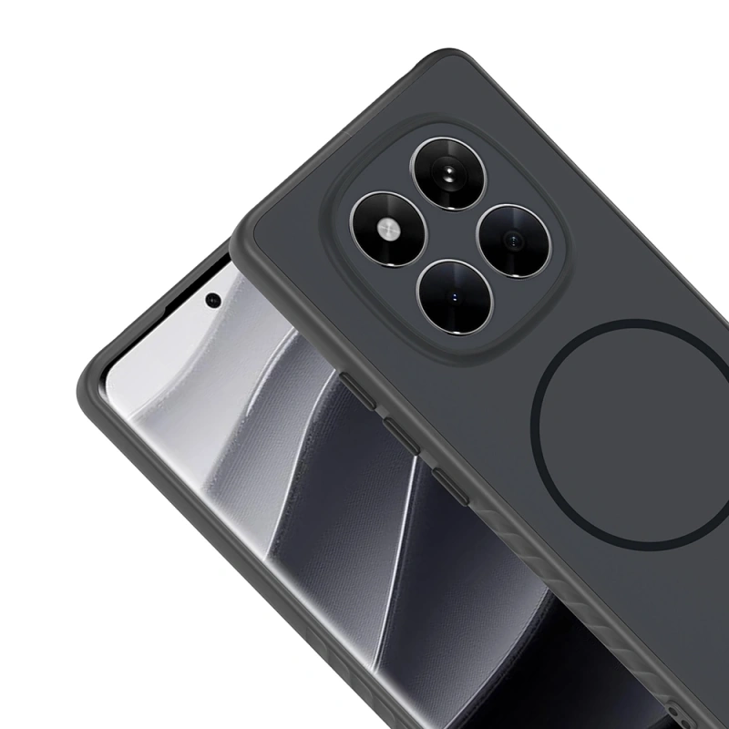Xiaomi Redmi Note 14 Pro 4G Kılıf M-safe Şarj Özellikli Zore Tea Kapak
