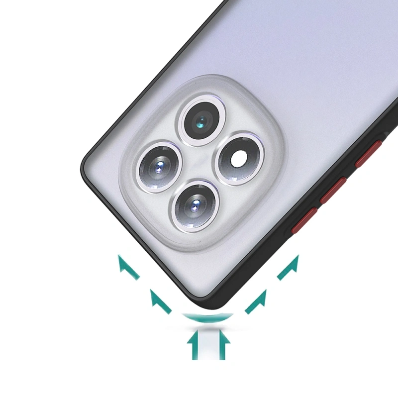 Xiaomi Redmi Note 14 Pro 4G Kılıf Zore Hux Kapak