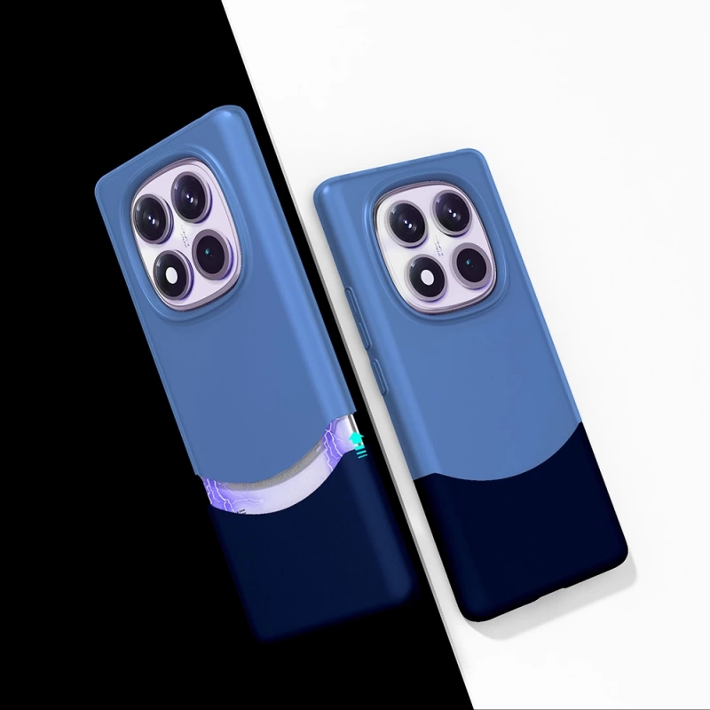 Xiaomi Redmi Note 14 Pro 5G Kılıf Mıknatıslı Zore Duble Kapak