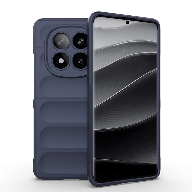 Xiaomi Redmi Note 14 Pro Plus Kılıf Esnek TPU Oyuklu Arka Yüzey Tasarımlı Zore Etnik Silikon Kapak