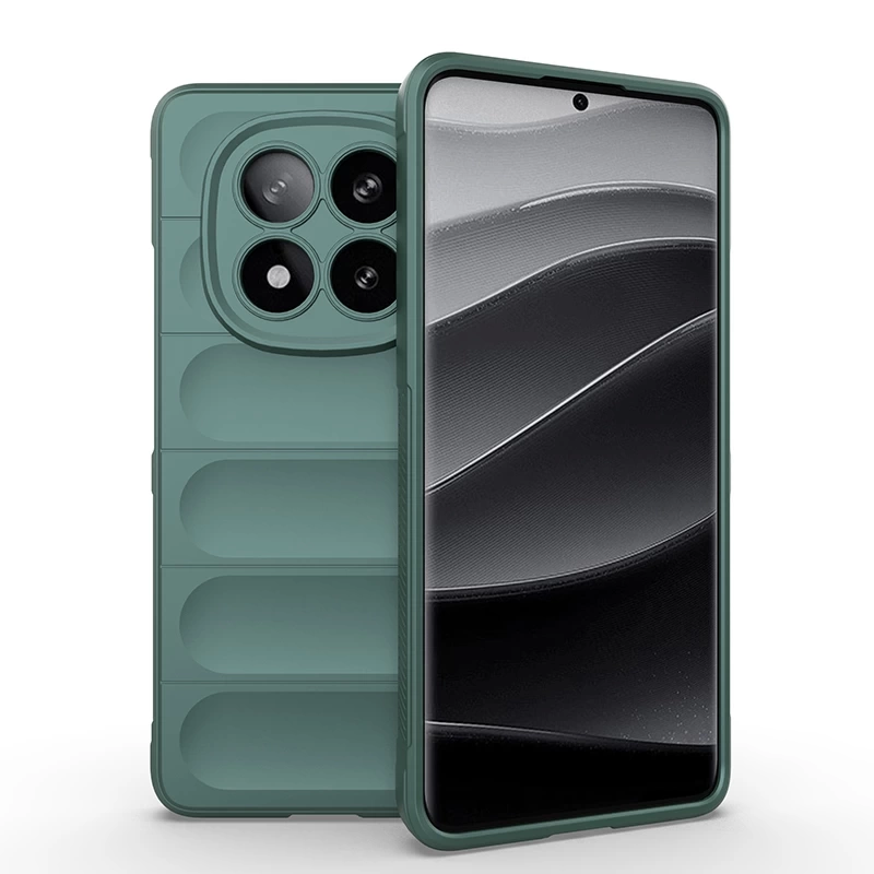Xiaomi Redmi Note 14 Pro Plus Kılıf Esnek TPU Oyuklu Arka Yüzey Tasarımlı Zore Etnik Silikon Kapak