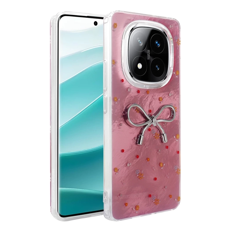 Xiaomi Redmi Note 14 Pro Plus Kılıf Kamera Korumalı Figürlü Zore Ponti Silikon Kapak