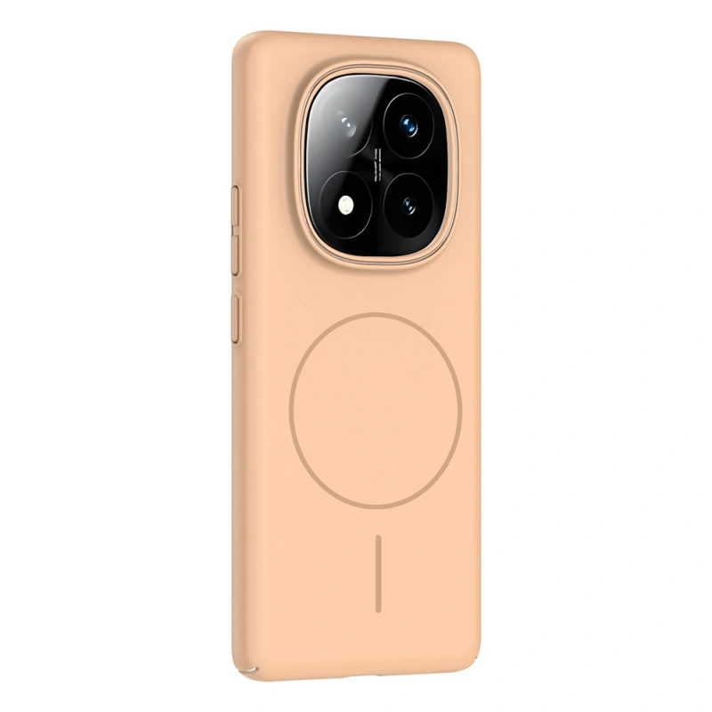 Xiaomi Redmi Note 14 Pro Plus Kılıf M-safe Şarj Özellikli Zore Ruby Sert Kapak