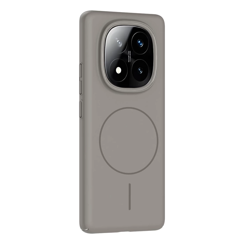 Xiaomi Redmi Note 14 Pro Plus Kılıf M-safe Şarj Özellikli Zore Ruby Sert Kapak
