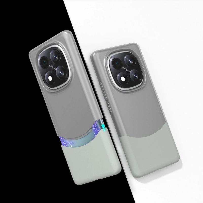Xiaomi Redmi Note 14 Pro Plus Kılıf Mıknatıslı Zore Duble Kapak
