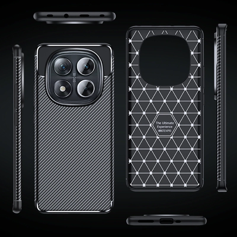 Xiaomi Redmi Note 14 Pro Plus Kılıf Zore Negro Silikon Kapak