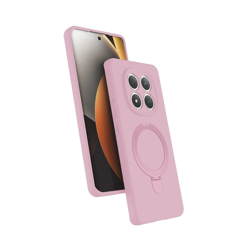 Xiaomi Redmi Note 15 4G Kılıf M-safe Şarj Özellikli Standlı Zore Samara Kapak