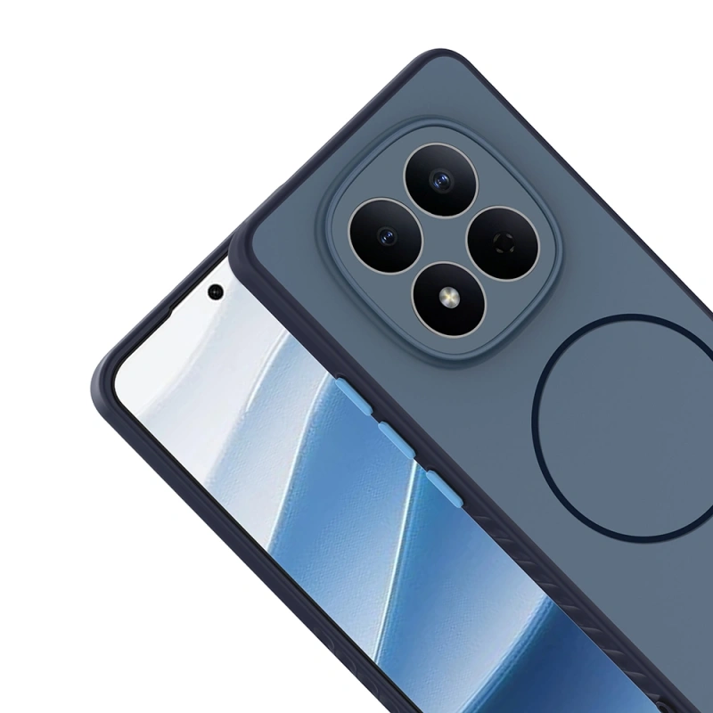 Xiaomi Redmi Note 15 4G Kılıf M-safe Şarj Özellikli Zore Tea Kapak