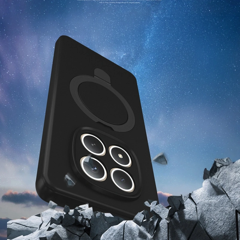 Xiaomi Redmi Note 15 5G Kılıf M-safe Şarj Özellikli Standlı Zore Samara Kapak