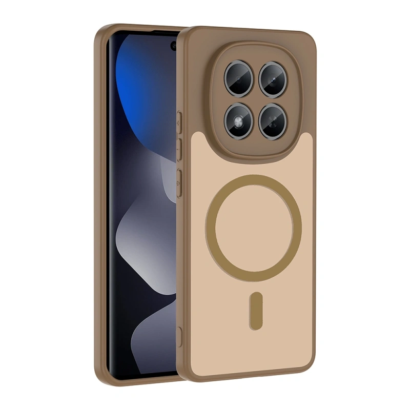 Xiaomi Redmi Note 15 Pro 4G Kılıf M-safe Şarj Özellikli Zore Babet Kapak