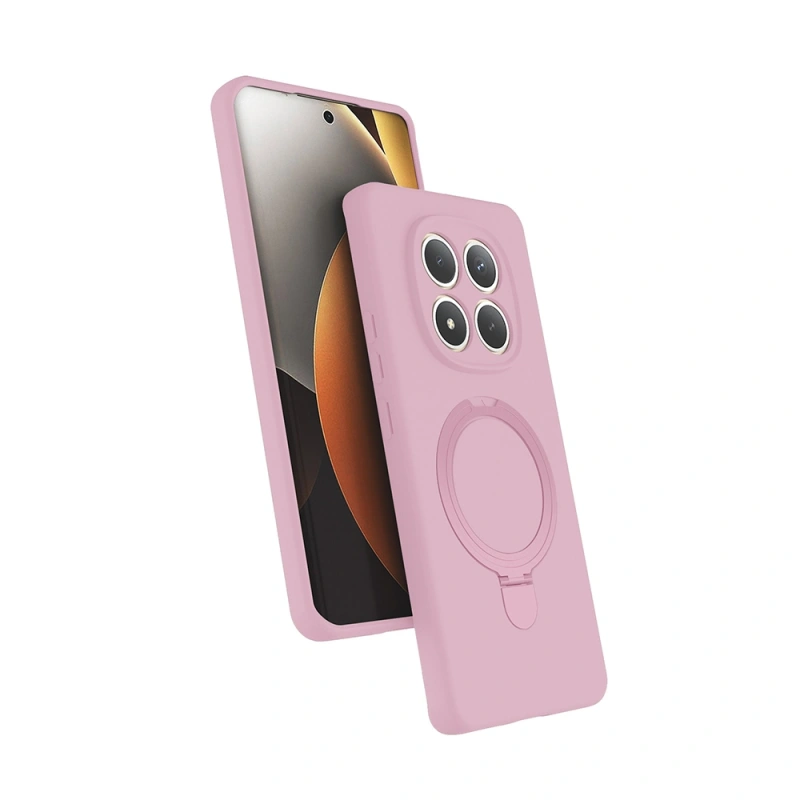 Xiaomi Redmi Note 15 Pro Kılıf M-safe Şarj Özellikli Standlı Zore Samara Kapak