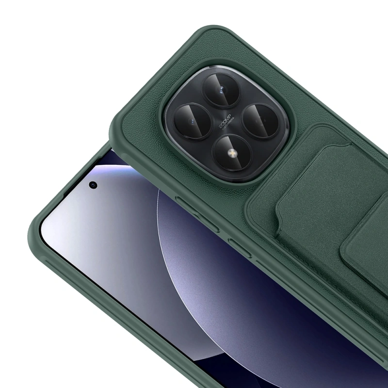 Xiaomi Redmi Note 15 Pro Plus Kılıf Kartlıklı TPU Zore Bikart Kapak