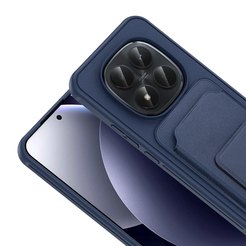 Xiaomi Redmi Note 15 Pro Plus Kılıf Kartlıklı TPU Zore Bikart Kapak