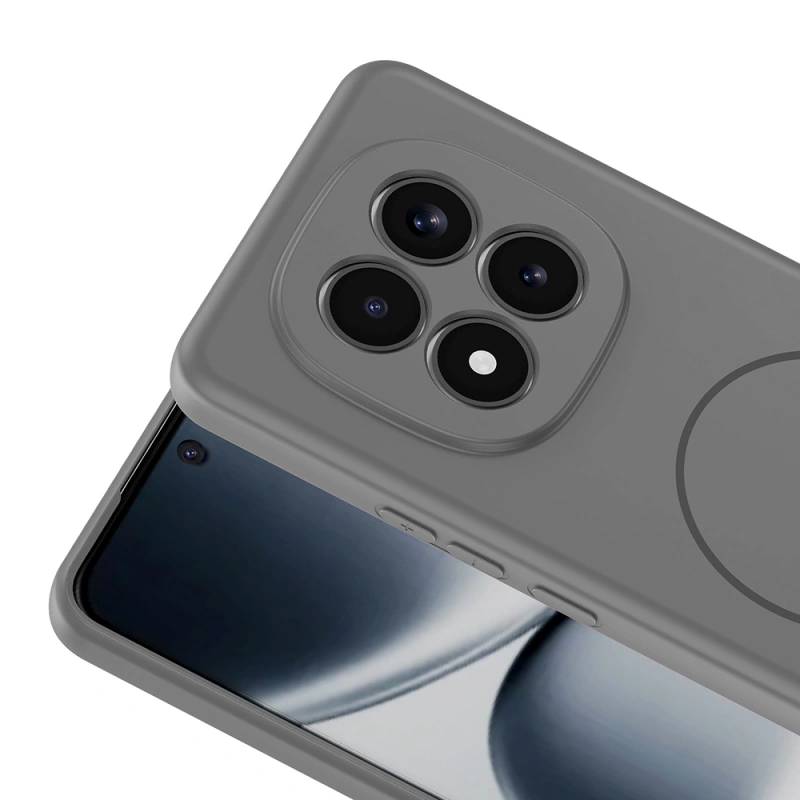 Xiaomi Redmi Note 15 Pro Plus Kılıf M-safe Şarj Özellikli Zore Meta Kapak