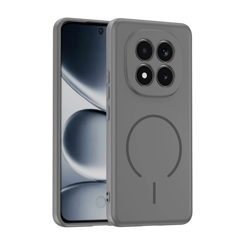 Xiaomi Redmi Note 15 Pro Plus Kılıf M-safe Şarj Özellikli Zore Meta Kapak
