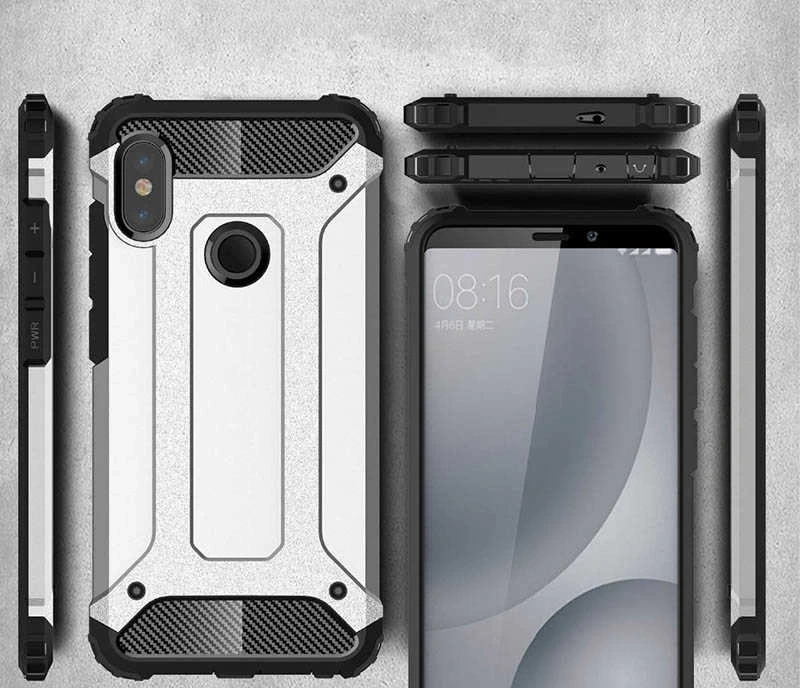 Xiaomi Redmi Note 6 Pro Kılıf Zore Crash Silikon Kapak