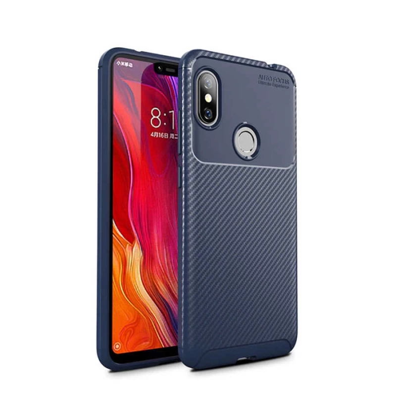 Xiaomi Redmi Note 6 Pro Kılıf Zore Negro Silikon Kapak