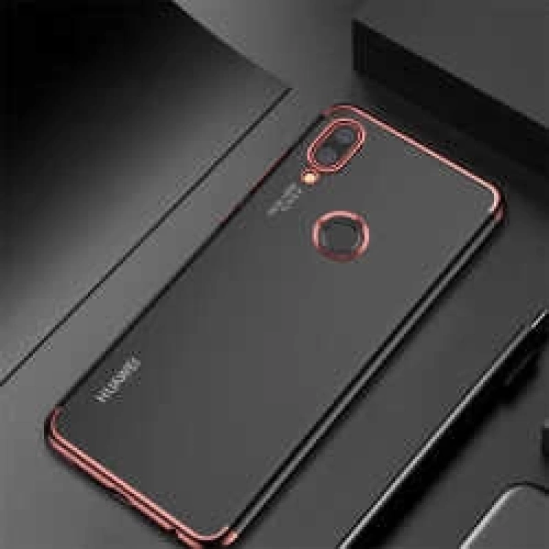 Xiaomi Redmi Note 7 Kılıf Zore Dört Köşeli Lazer Silikon Kapak