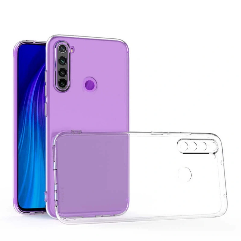 Xiaomi Redmi Note 8 Kılıf Zore Kamera Korumalı Süper Silikon Kapak