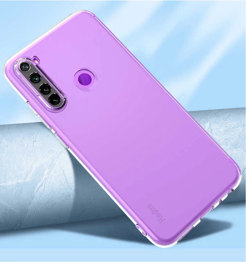 Xiaomi Redmi Note 8 Kılıf Zore Kamera Korumalı Süper Silikon Kapak
