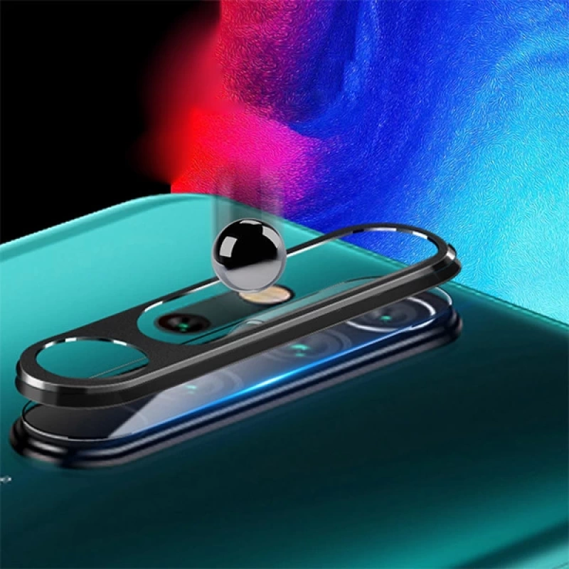 Xiaomi Redmi Note 8 Pro Kamera Koruma Cam+ Metal Lens Seti