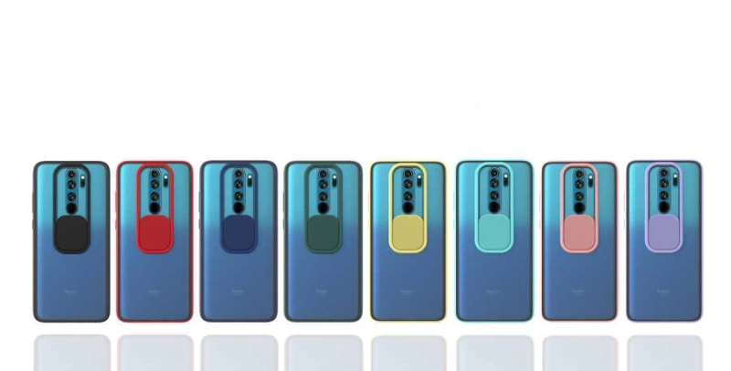 Xiaomi Redmi Note 8 Pro Kılıf Zore Lensi Kapak