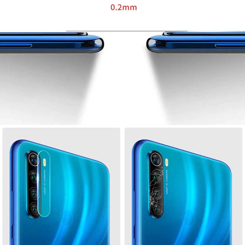 Xiaomi Redmi Note 8 Zore Kamera Lens Koruyucu Cam Filmi