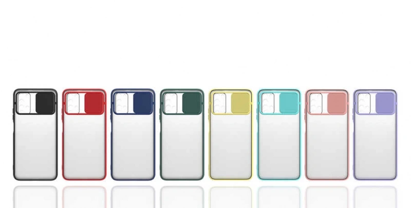 Xiaomi Redmi Note 9 4G Kılıf Zore Lensi Kapak