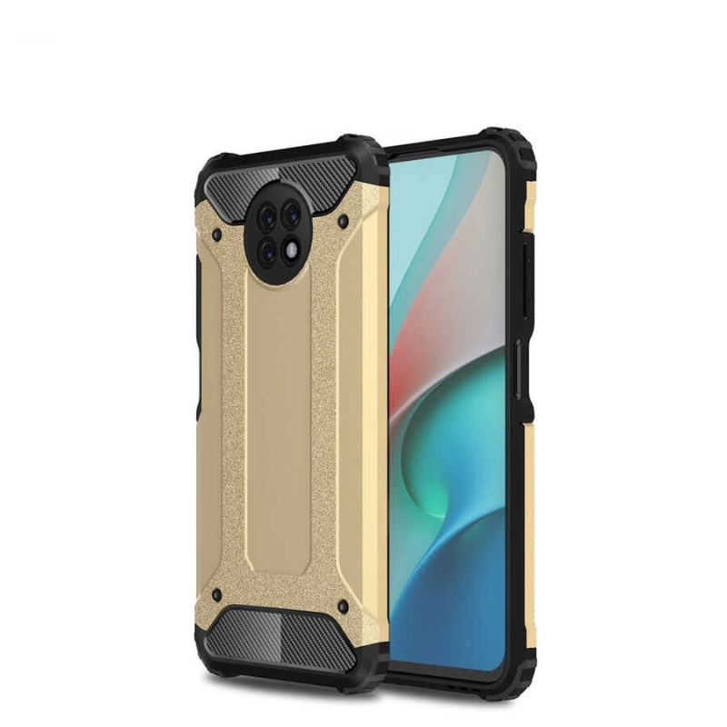 Xiaomi Redmi Note 9 5G Kılıf Zore Crash Silikon Kapak