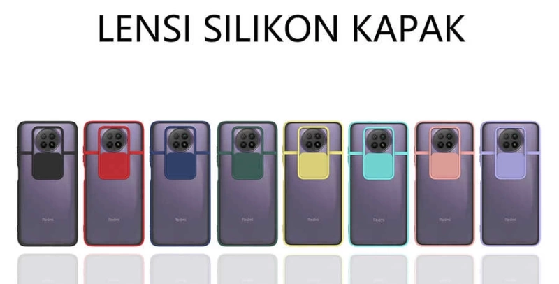 Xiaomi Redmi Note 9 5G Kılıf Zore Lensi Kapak