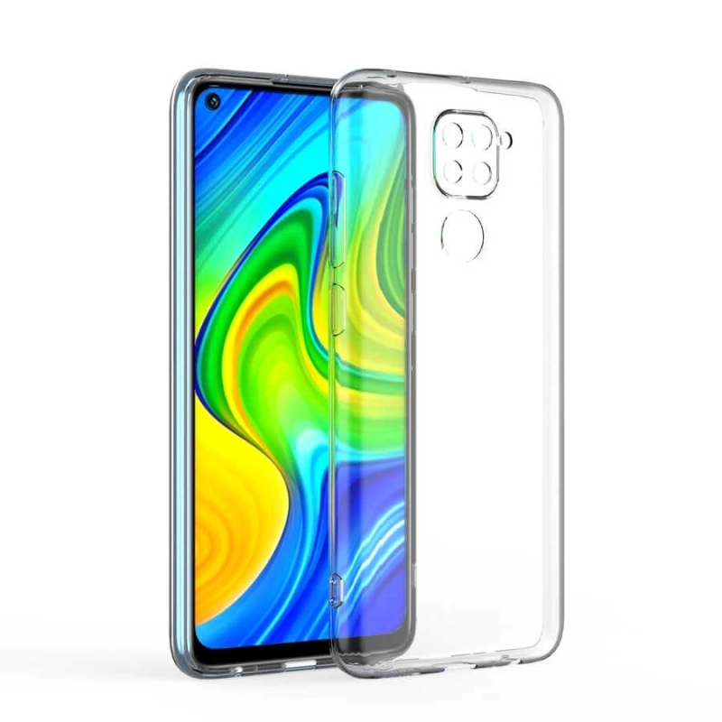 Xiaomi Redmi Note 9 Kılıf Zore Kamera Korumalı Süper Silikon Kapak