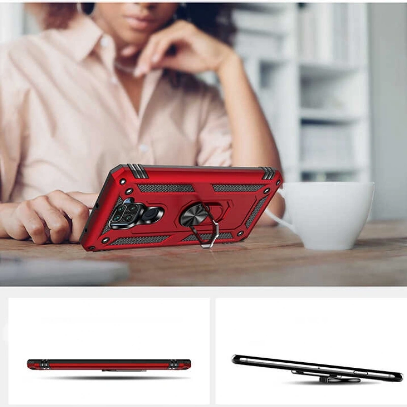 Xiaomi Redmi Note 9 Kılıf Zore Vega Kapak