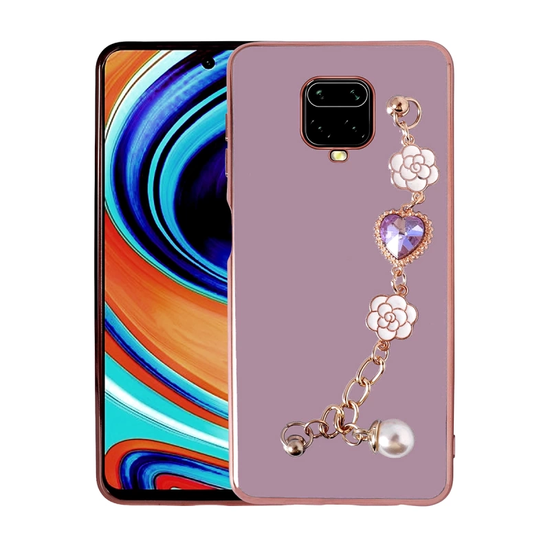 Xiaomi Redmi Note 9 Pro Kılıf El Tutamaçlı Kamera Korumalı Zore Taka Silikon Kapak